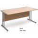 Maestro 800mm Deep Straight Office Desk